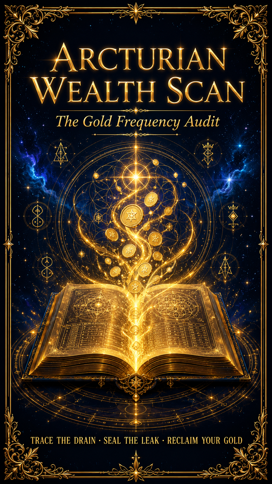 Arcturian Wealth Scan: The Gold Frequency Audit